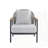 Outdoor Rope Club Chair With Cushion-686539973