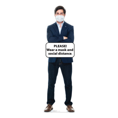 72'' Cardboard Standup