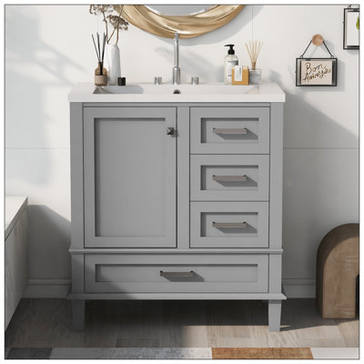 Meuble-lavabo 30 po