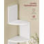Wall Mounted Corner Shelf With RGB LED Lights-150589423