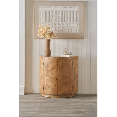 Tamberly 2 -Door Abstract Accent Cabinet