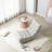 4-Segment Back Adjustable Chair - For Bedroom Comfort Gray Multifunctional Reclining For Watching Tv Metal Frame