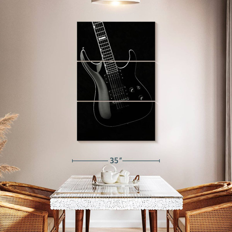 Guitare électrique BW, H 65 po x l 42 po
