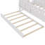 Simple avec bibliothèque intégrée avec tablettes de rangement et petit escalier, rails de sécurité de haute qualité et lit gigogne, finition blanche-1984364919-1984364680