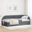  Corner Bed Frame With Headboard Black 80 X 200 Cm Velvet-2137104079-2137104067