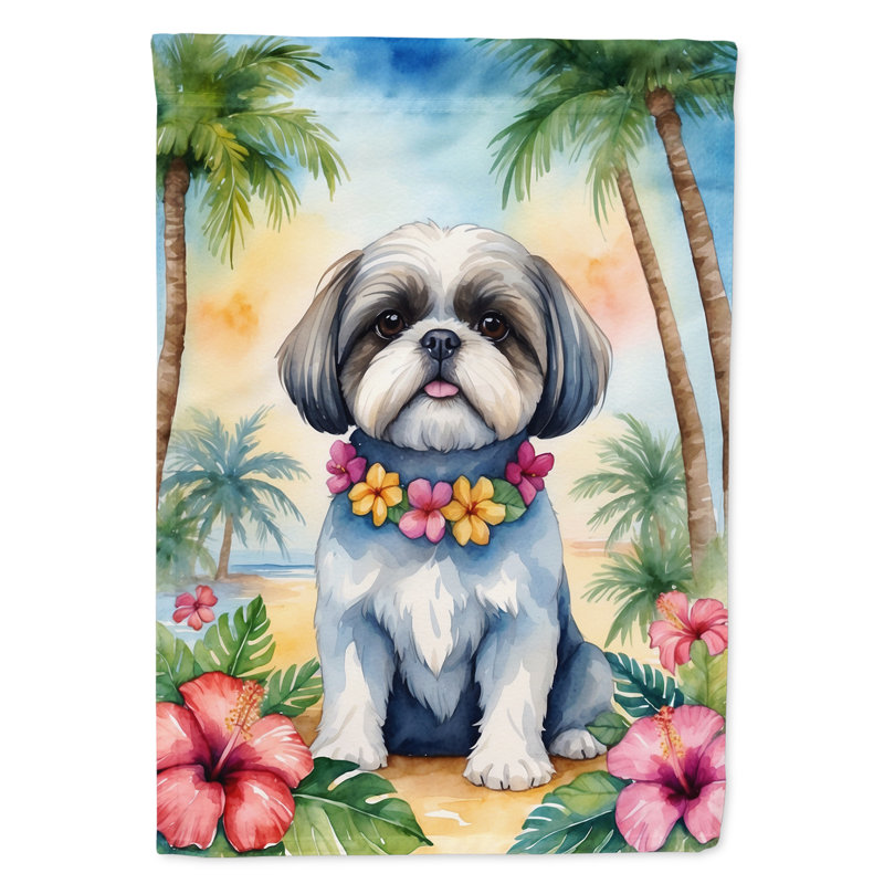 Drapeau pour animal à double face H 40 po x l 28 po