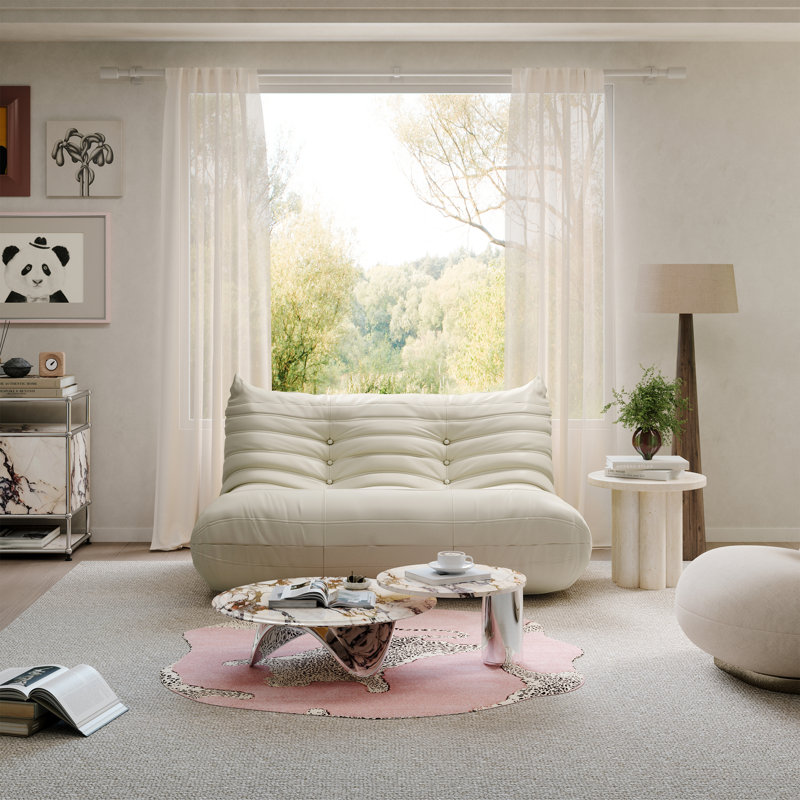 Fauteuil à billes Casto Lazy, Beige