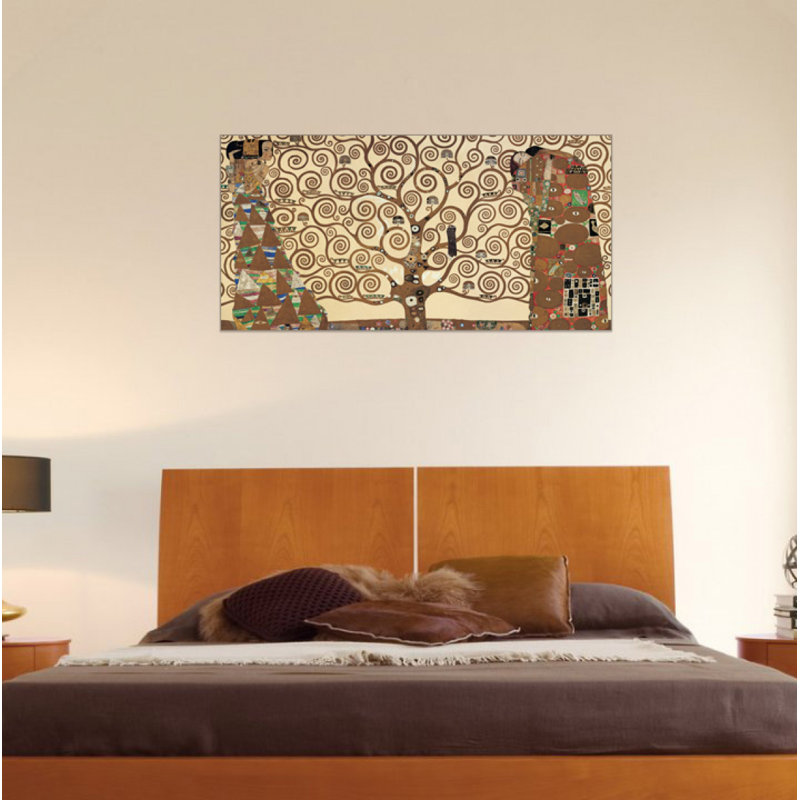 The Tree Of Life by Klimt - Single Picture Frame Painting on MDF