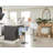 Akinori Swivel Adjustable Height Stool-2127980465