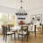 2-tier Wagon Wheel Industrial Chandeliers
