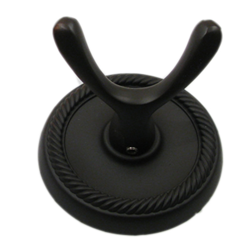 Riverside Wall Mounted Robe Hook, Oil Rubbed Bronze