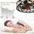 Magdelana 19" Flush Mount Ceiling Fan with Lights and Remote, 6-speed Reversible DC Motor, Farmhouse Ceiling Fan, Caged Low Profile Fandelier for Bedroom