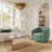 Velvet Swivel Chair-2123561093