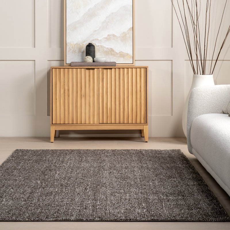 Marlene Classic PET Yarn Area Rug, Rectangle 2' x 3'