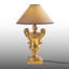 Lampe de chevet Golden Fabric Cap-1116076312