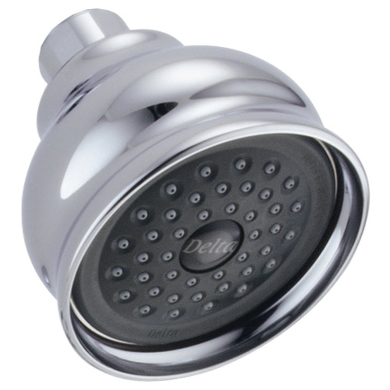 Universal Showering Components Full/Standard Adjustable Shower Head, Chrome