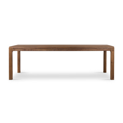 Arturo Walnut Wood Dining Table