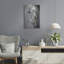 «Shy Gray No Tear» par Albena Hristova, art mural en métal-587053444