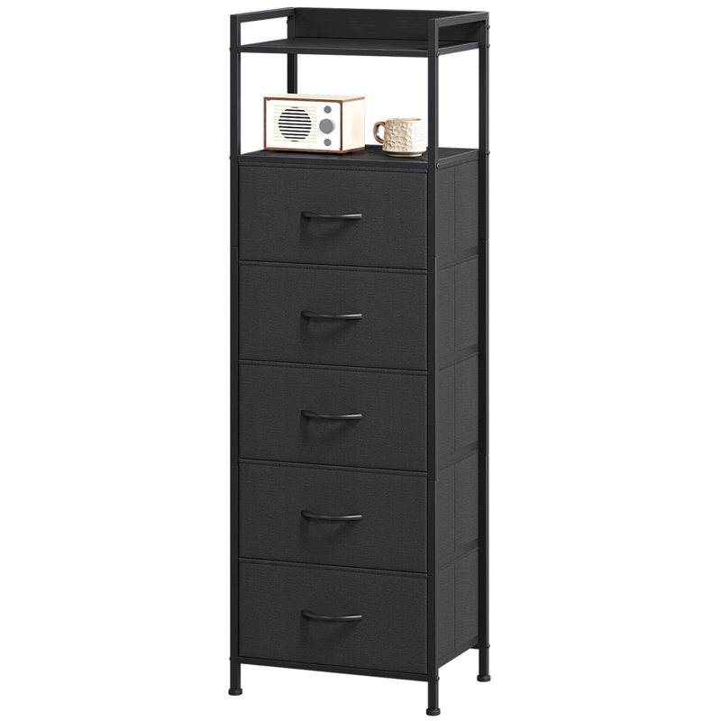 40.2cm W Chest of Drawers, Black