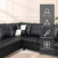 Canapé modulaire en similicuir 3 pièces-396320511-396320497