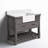 Curiel 42'' Single Bathroom Vanity with Engineered Stone Top-1978694745