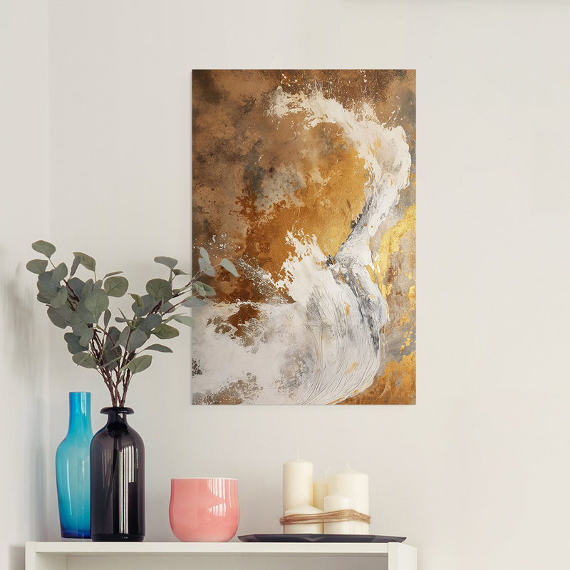 Série ABSTRACT CDXLIV - Impression sur toile seulement - NON CADRE