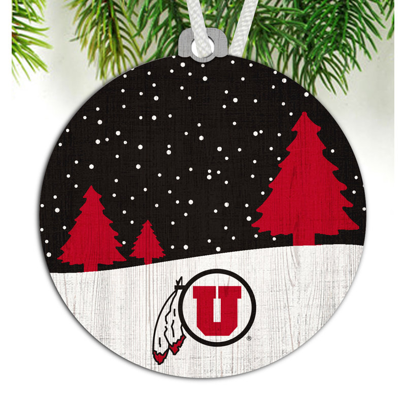 3.75 " Ornament, University of Utah