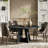 47.25" W Round Manufactured Wood Farmhouse Dining Table-1464790200