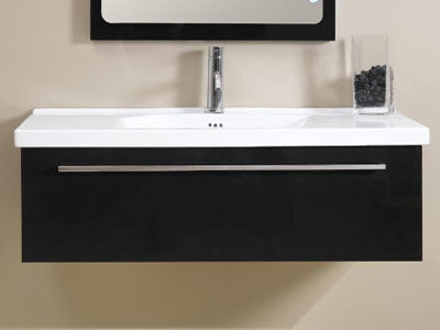 Plateau de meuble-lavabo simple 40 po Fly