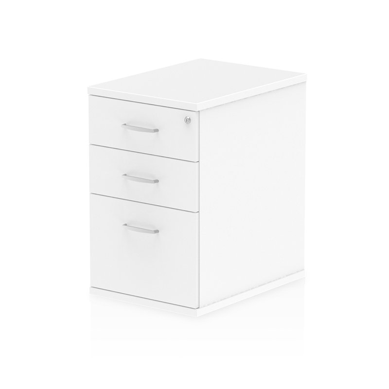 Impulse 42.5cm Wide 3 -Drawer File Cabinet, White