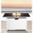 Rectangular Fire Pit With Smoked Glass And Metal Frame-1391185525-1391185530