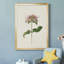Mauve jardin fleurs V, toile encadrée de qualité supérieure - prête à être accrochée-820317321-820317326