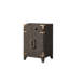 Meuble-lavabo simple en chêne gris l 20 po x P 18 po-310703498