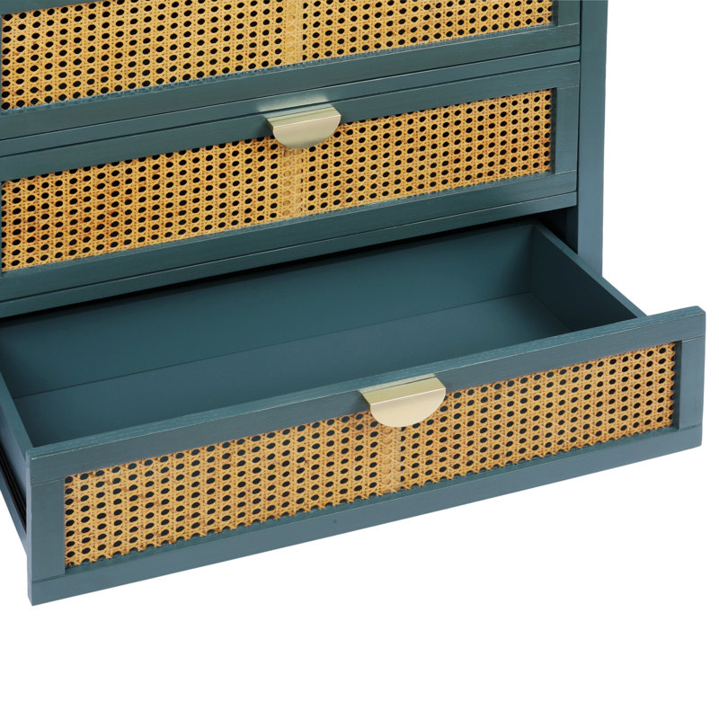 Kaikea 3 - Drawer Dresser,Chest,Nightstand,Cabinet, Blue