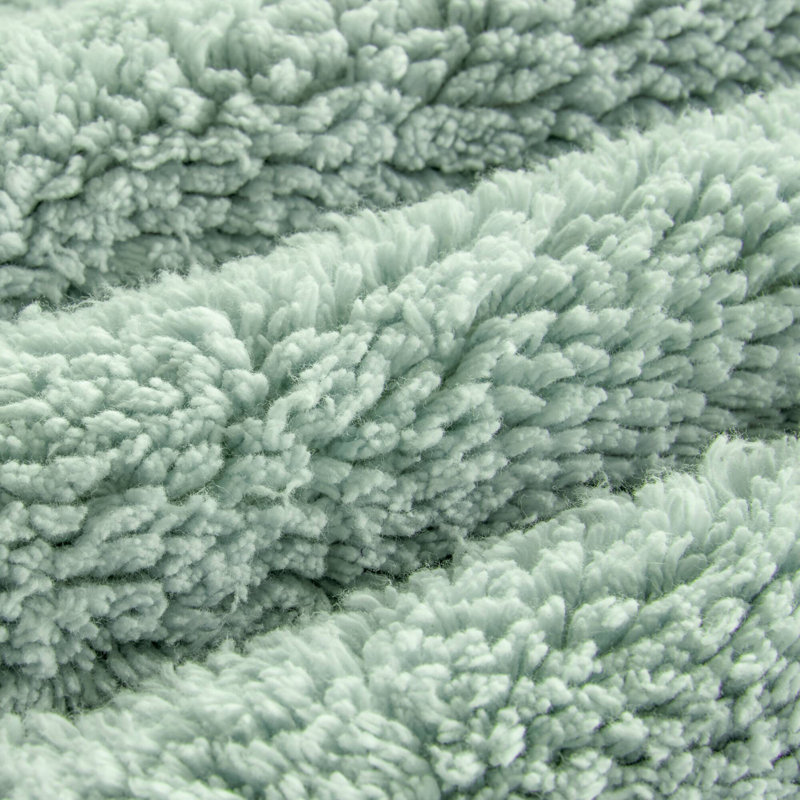 Tapis de bain réversible 100% coton touffeté 3000 g / m², Simple - L 36 po x l 24 po, Vert