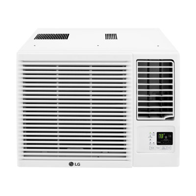 Climatiseur de fenêtre LG 7 600 BTU 115 V avec fonction de chauffage supplémentaire de 3 850 BTU