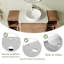 54'' Wall-Mounted Floating Bathroom Vanity with Quartz Top and Soft-Close Doors & Storage Shelves-42302038