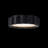 Tarte 1 Light Crystal LED Flush Mount-101111055