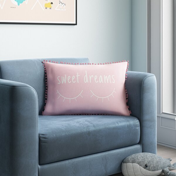 Set of 2 Rose Decorative Accent Kids' Throw Pillows Blush Pink - Sweet Jojo  Designs
