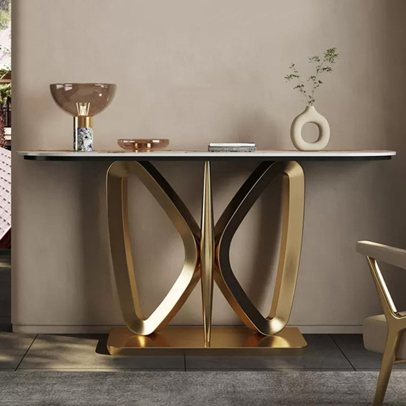 Console légère de luxe moderne, H 31,5 po x l 55,1 po x P 15,7 po