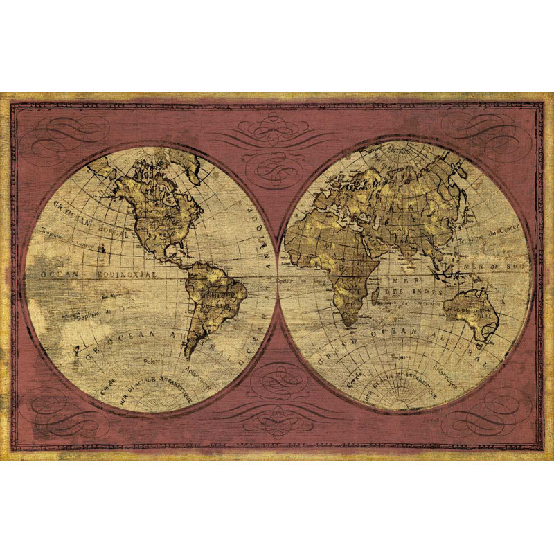Worldwide I Marsala Gold, H 32 po x l 48 po