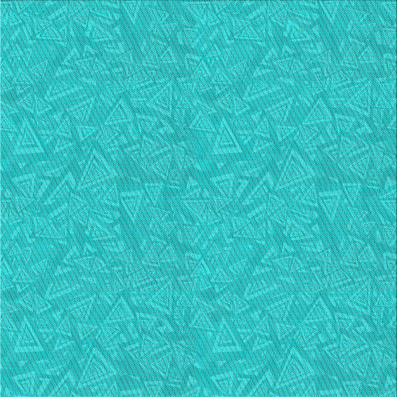 Tapis décoratif géométrique vert Schubert, Carré 7 pi