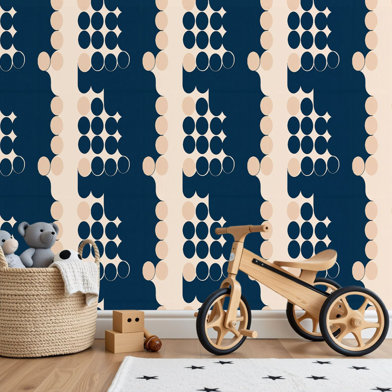 Peel and Stick PVC Wallpaper, Removable Self-Adhesive Wall Covering, Waterproof for Home Decor