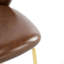 Tabouret de bar en similicuir Kira
