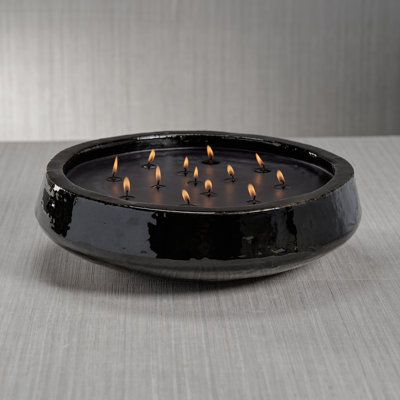 Cedar Leaf & Hinoki Cypress Stoneware Outdoor Scented Candle
