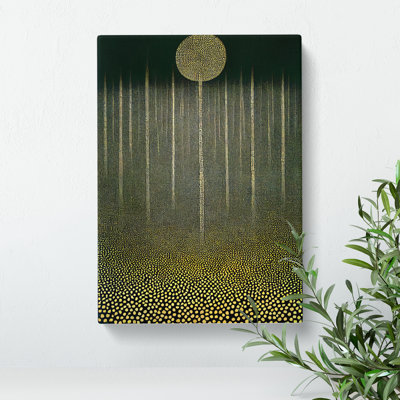 Spectacular Forest Abstract - Wrapped Canvas