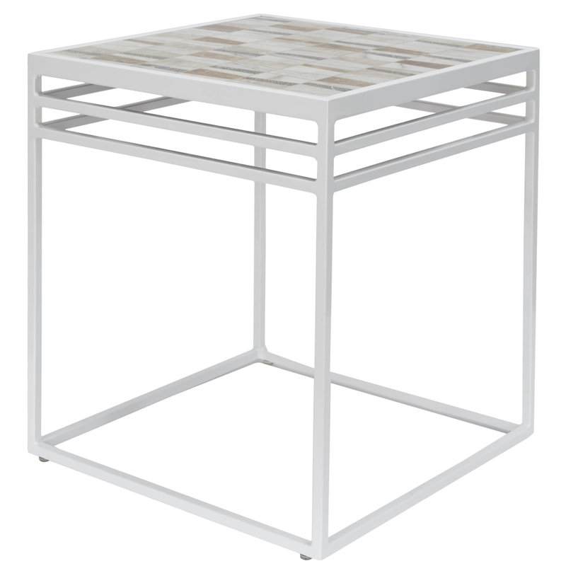 Table d’appoint en pierre/béton Whitlatch