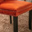 Chaises de salle à manger modernes en velours, chaise de salle à manger rembourrée capitonnée avec anneau de traction, chaises d'appoint d'appoint pour le salon-414852714-426622428-426551926