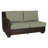Saddleback 63'' Wide Premium All-Weather Wicker Loveseat with Cushions-87194633-46000911