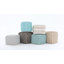 Pouf carré en coton tissé à la main 18 po Noreen-859166390